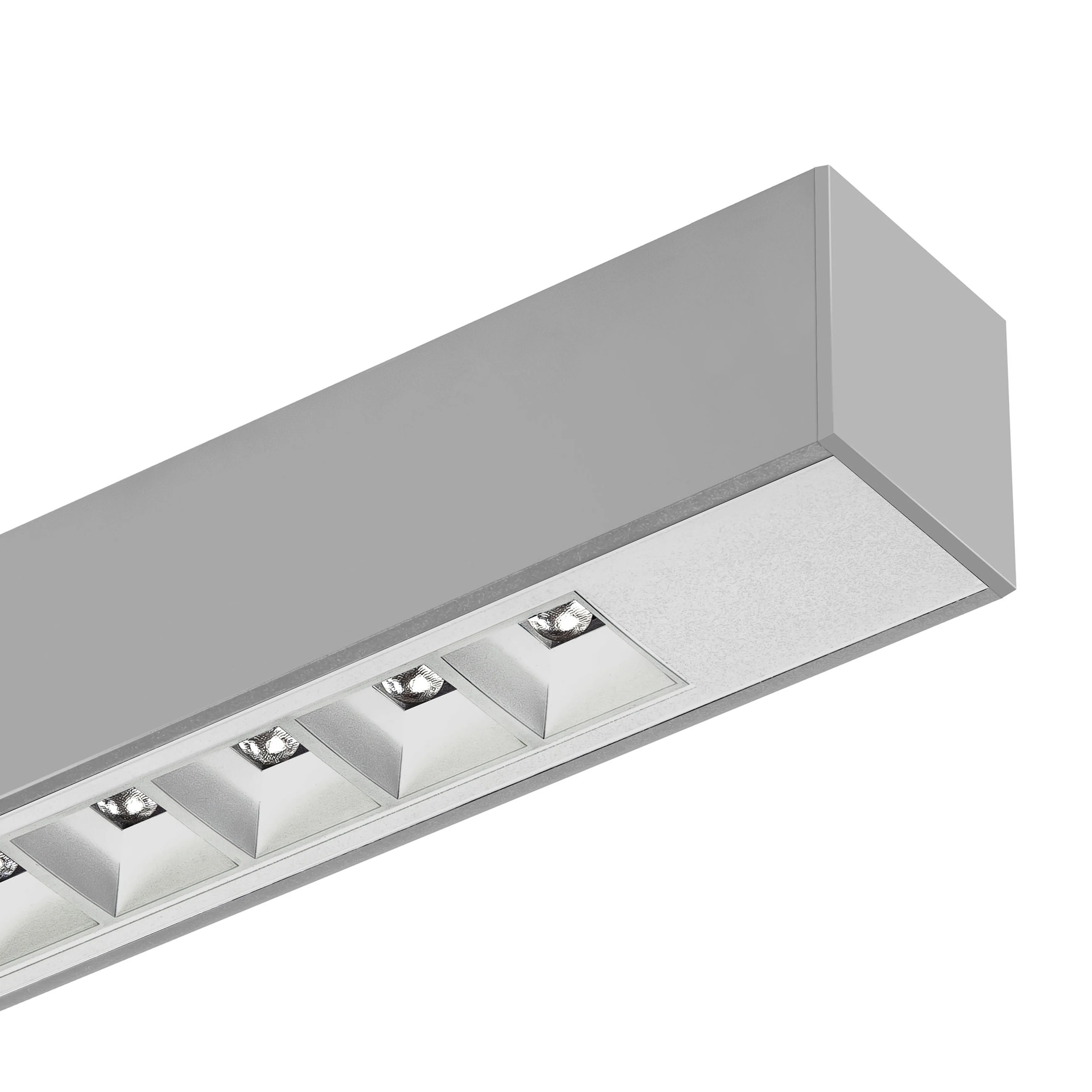 Luma with white soft-light baffles