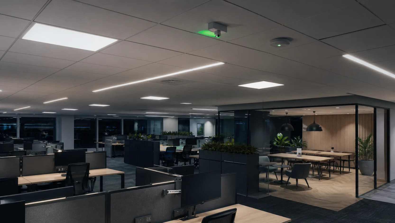 Office LED lighting upgrade product path