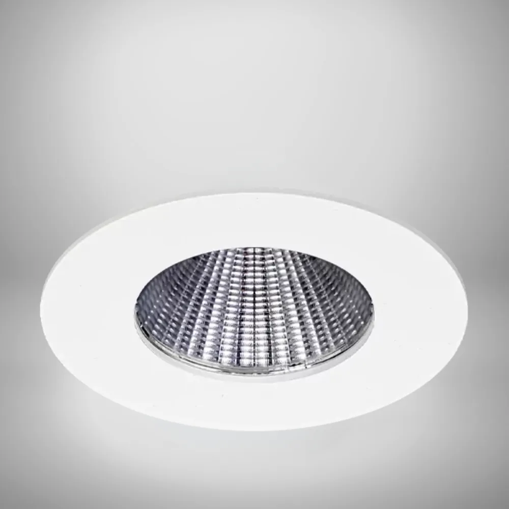 Glow compact downlight control and trim reference