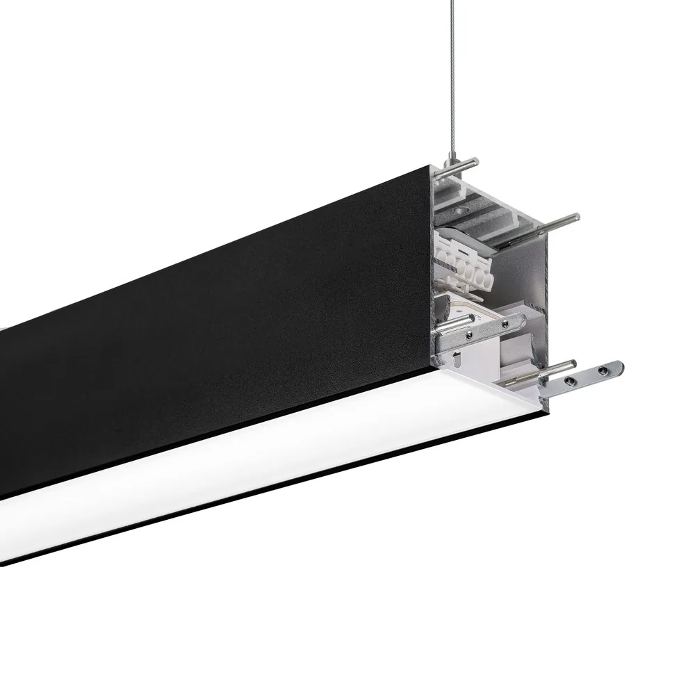 Lumenline black body shown with suspension wire