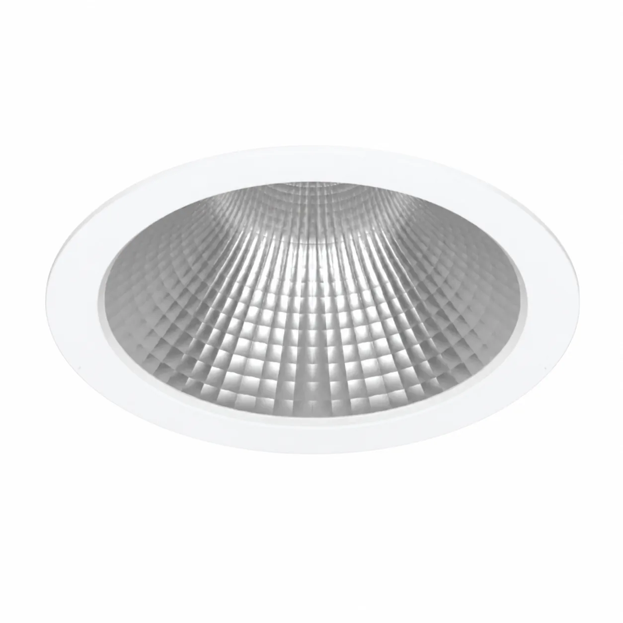 Vero TM66 assessed LED downlight on a clean white background