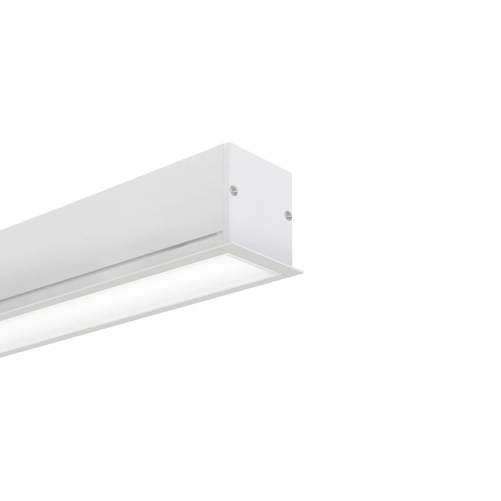 Path high efficacy LED linear luminaire on a clean white background