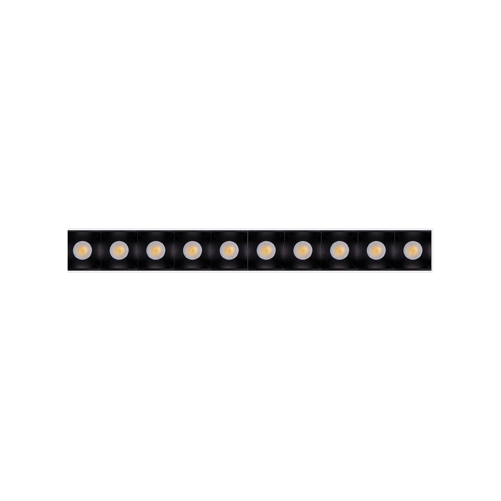 Pulse mini linear LED downlight on a clean white background