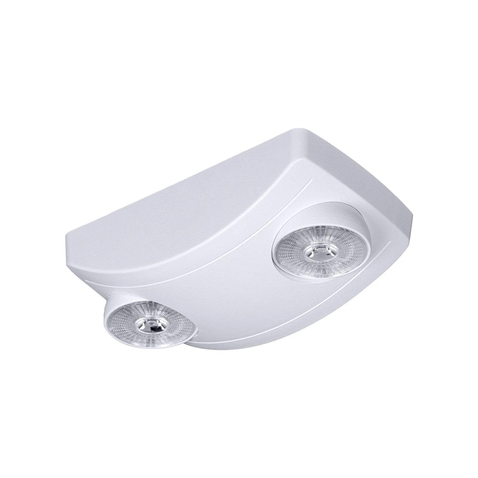 Surface Emergency surface mounted LED emergency lighting luminaire on a clean white background