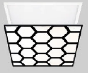 Illuminated image panel masks custom configuration