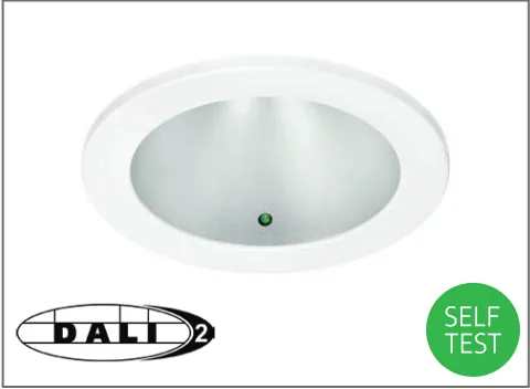 Integral indicator DALI or self-test emergency conversion option /EMDI