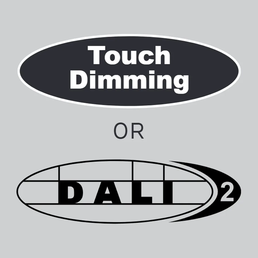 /T+DALI Touch dimming or DALI