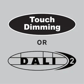 /T+DALI Touch dimming or DALI control gear