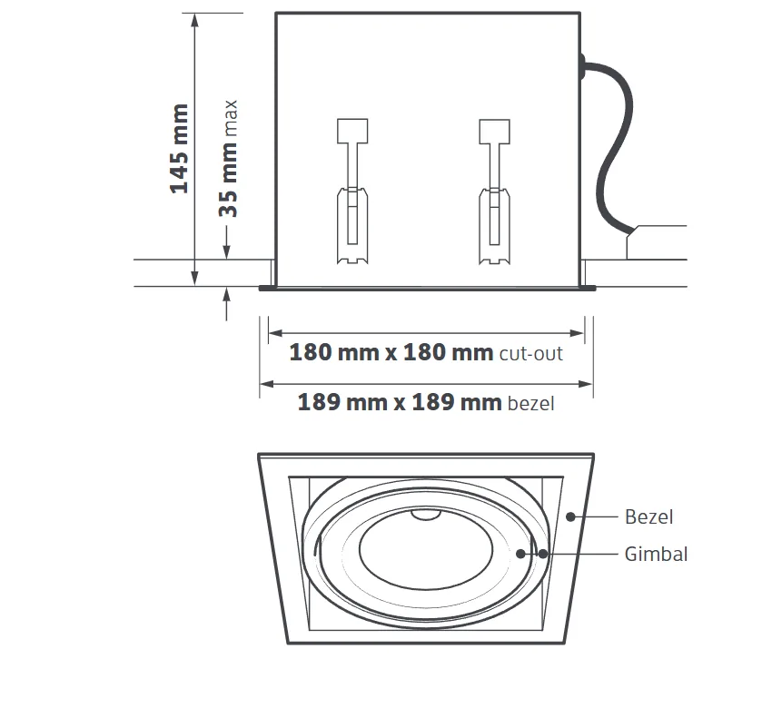 Single Frame mounting reference