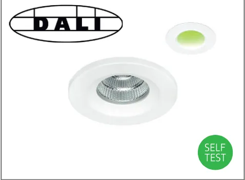 Self-test or DALI emergency option /EMD