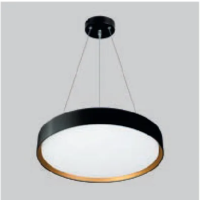 Solaris suspended option with 1.5m drop and ceiling rose
