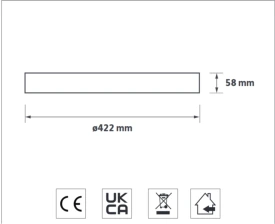 Solaris technical drawing and dimensional reference