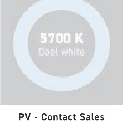 Uni-Fit 5700K cool white custom configuration reference