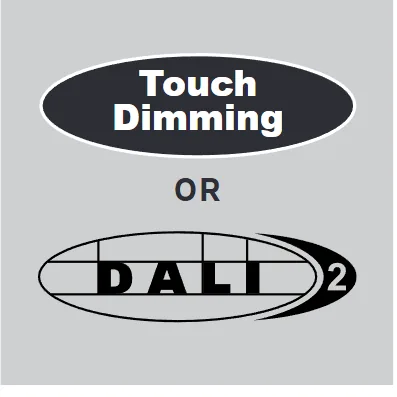 Tunable white plus DALI option