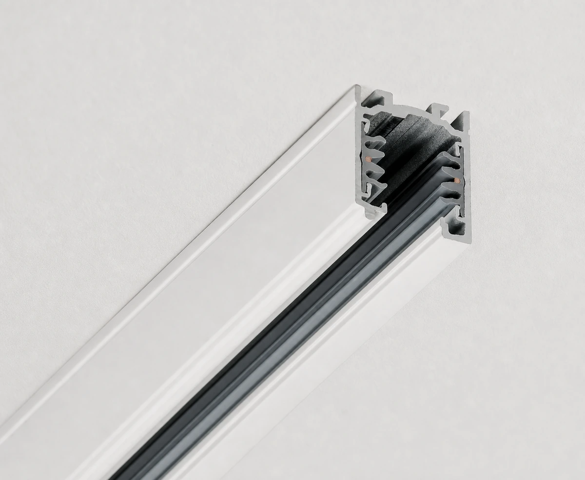 Stucchi Track Lighting 3-circuit DALI lighting track system