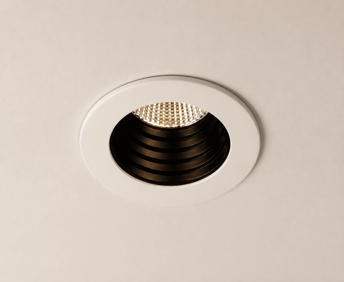 Vortex shown in a commercial lighting application