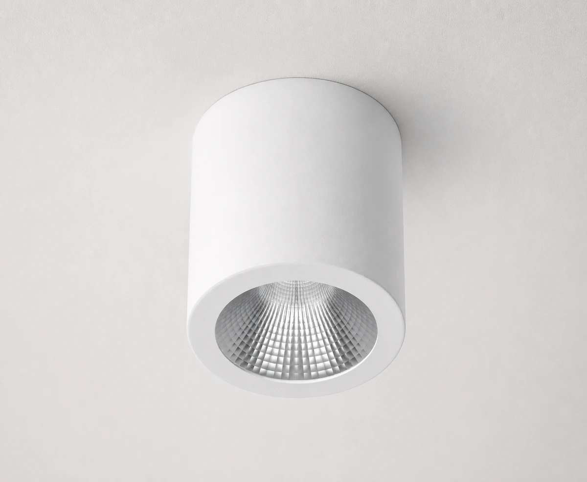 Crown shown in a commercial lighting application