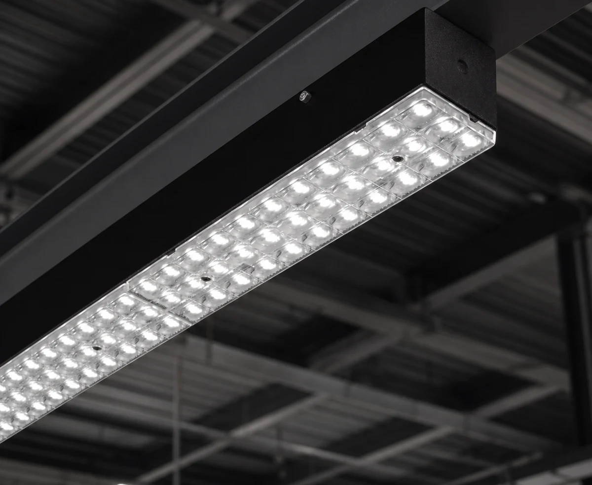 HighRack shown in a commercial lighting application