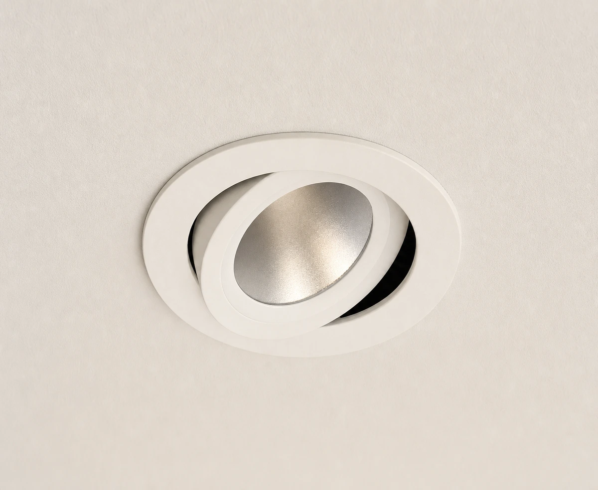 Pivot shown in a commercial lighting application