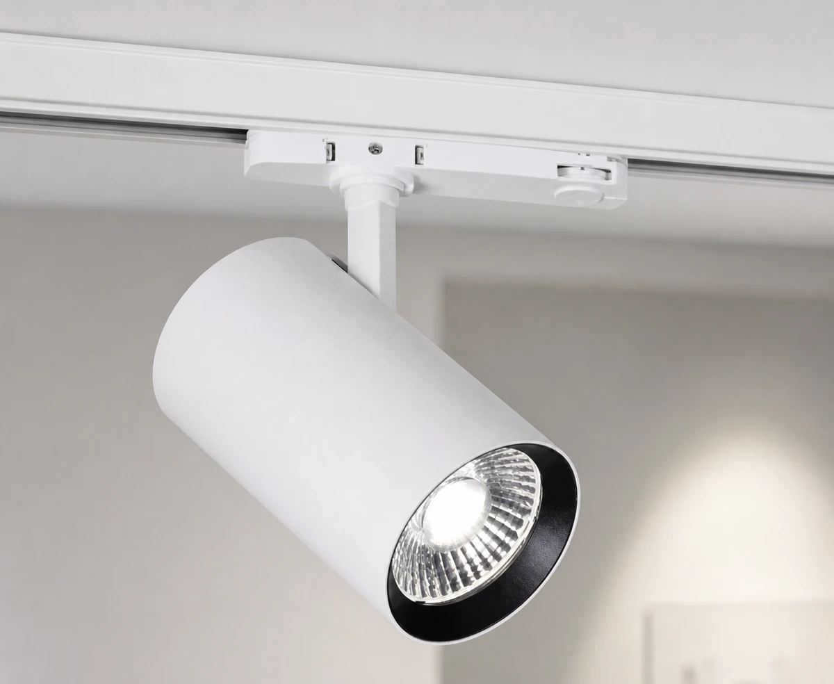Iris Track zoom LED track spotlight
