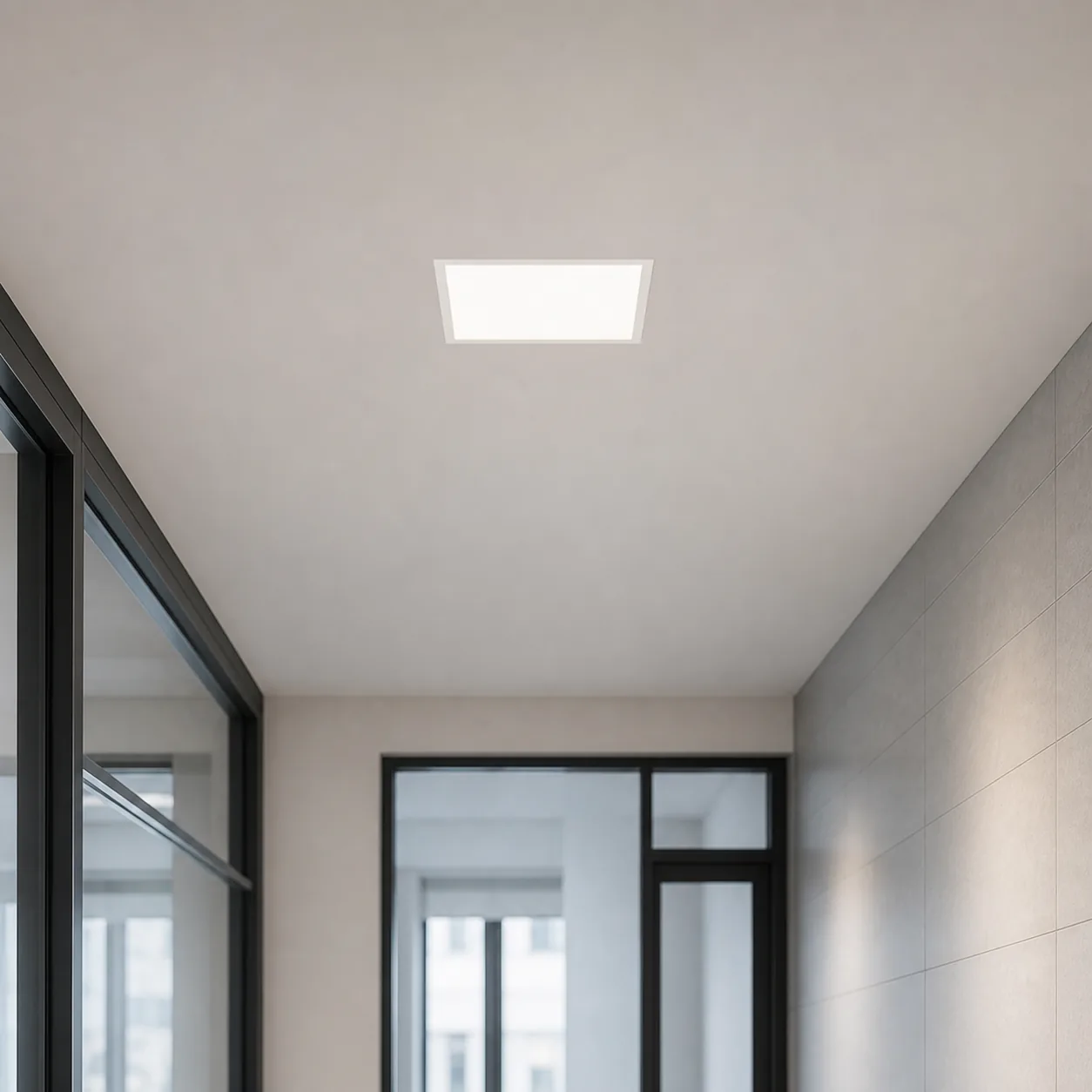 Natura shown in a commercial lighting application