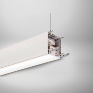 Line 173 Continuous LED Linear Lighting System suspended white