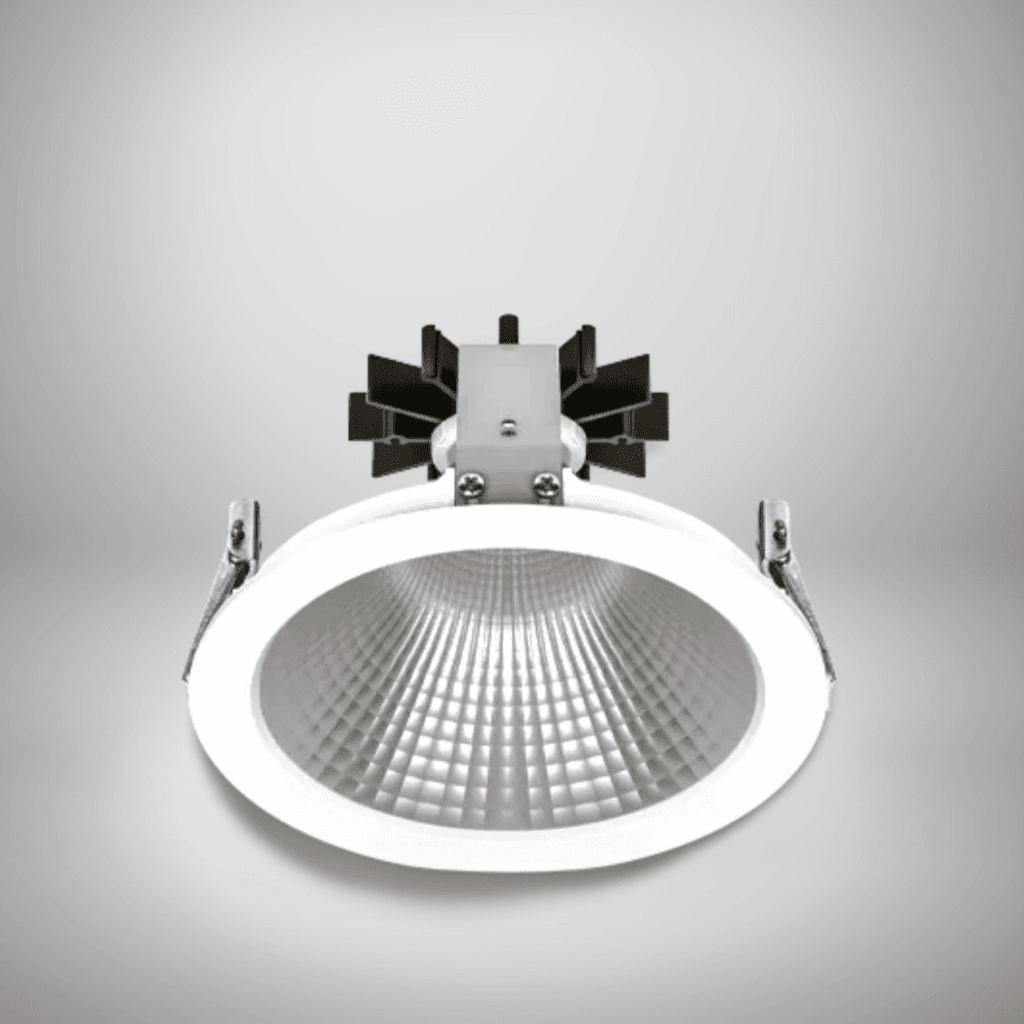 Vero 10 LED Downlight showing heatsink