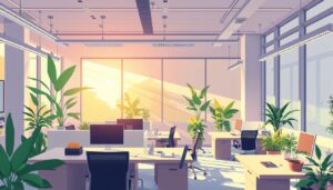 office lighting importance