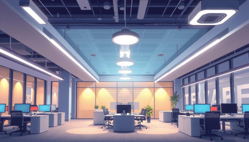 LED lighting solutions in CAT A fitouts