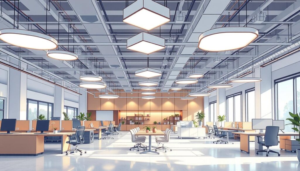 modular lighting solutions for workspaces