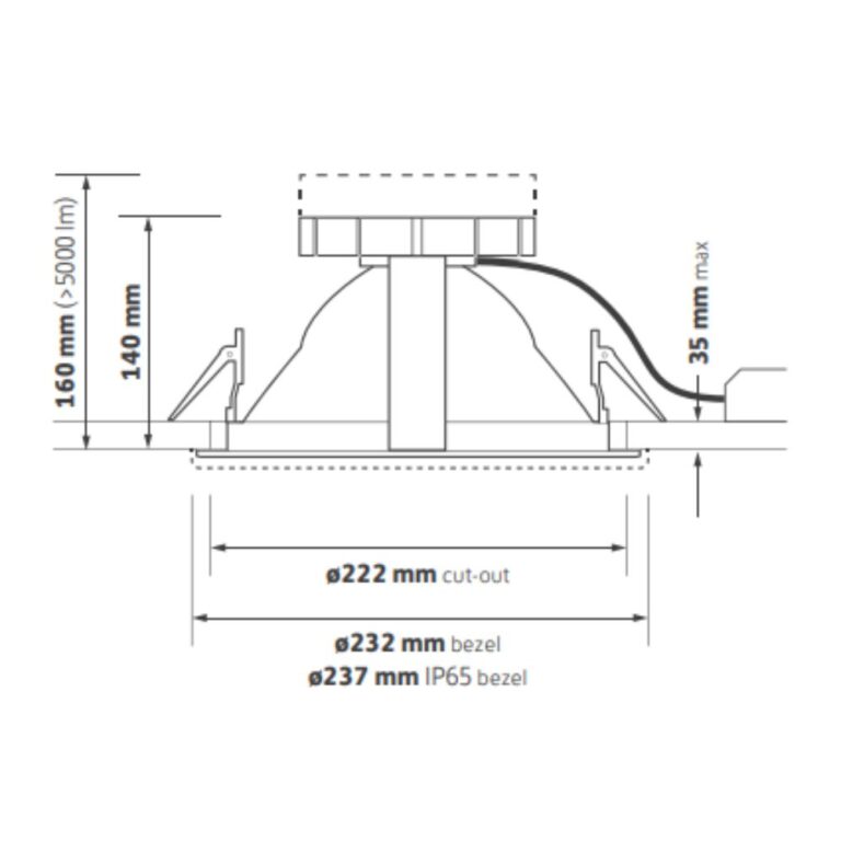 Napoleon 16- low-profile LED downlight (1)