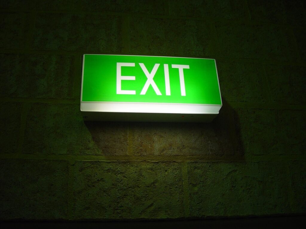 exit, signs, symbol, glowing, icon, green, emergency, safety, doorway, information, evacuation, black emergency, black information, black safety, exit, exit, exit, exit, exit, evacuation-387227.jpg