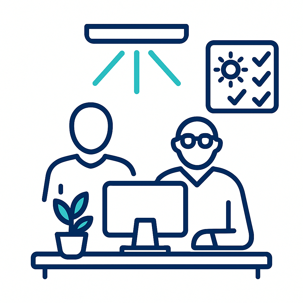 office lighting design checklist